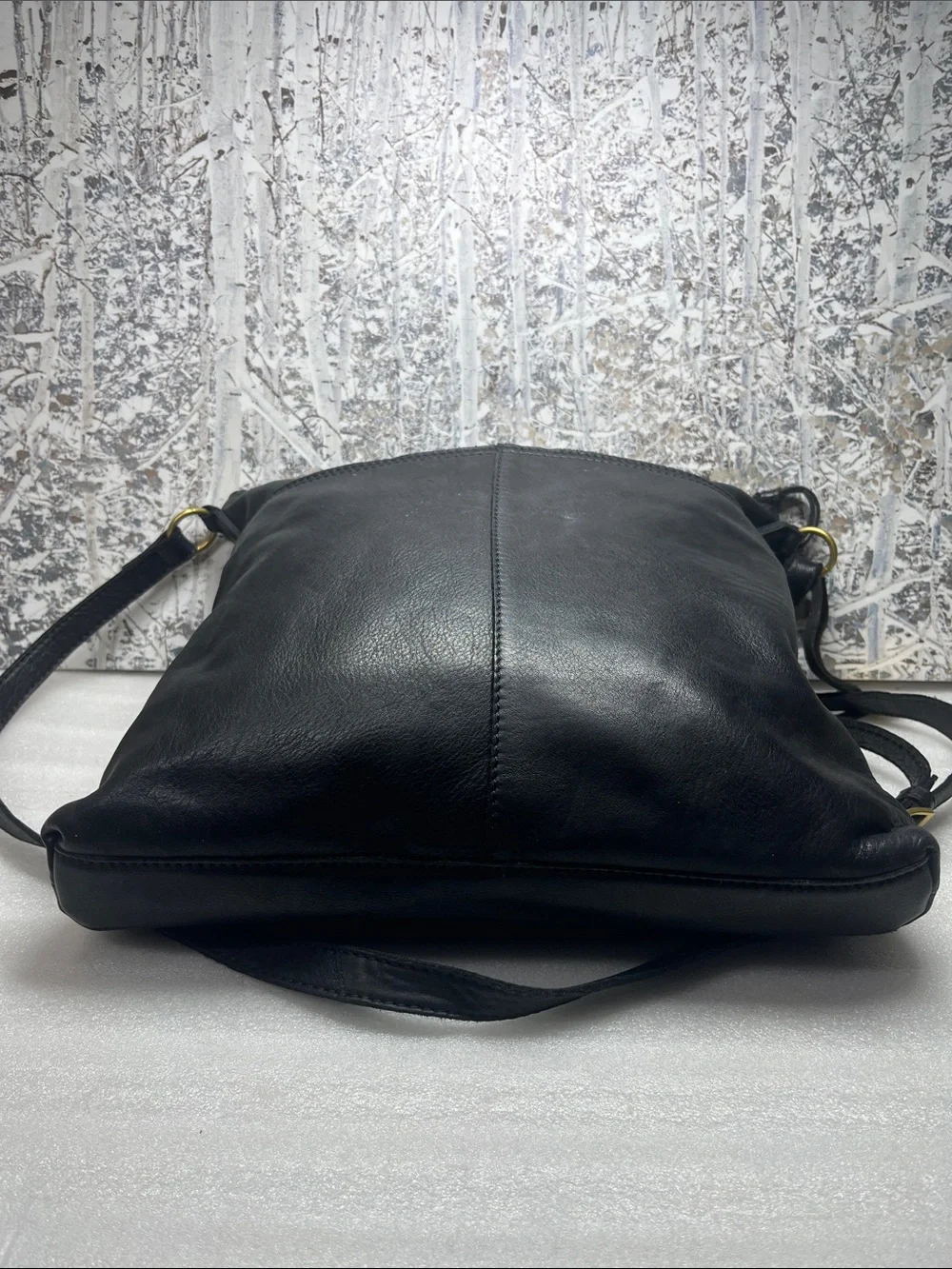 Margot Leather Crossbody Black Soft Leather
